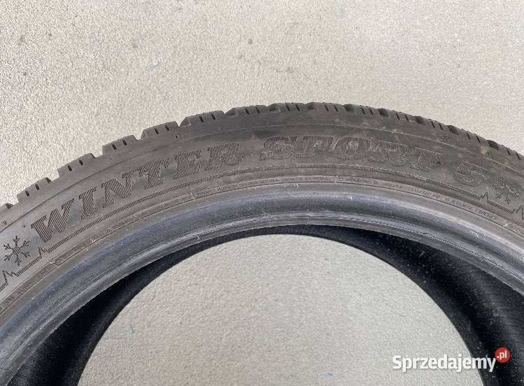Opona Dunlop Winter Sport 5 245 40 R19 6mm 2020 245 Bolesławiec