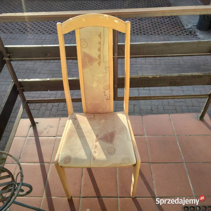 Krzesło Krzesła " IRENA " Drewno Bukowe I Materiał