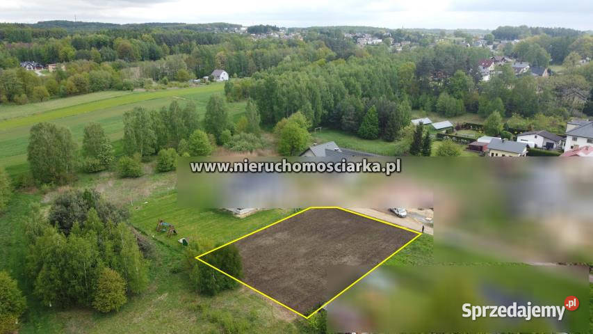 sprzedaży gruntu 1268m2 Skrzyszów 126zł/m2