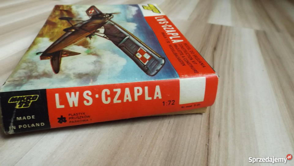 Unikat Model do sklejania LWS CZAPLA z Prlu Grodziczno sprzedam