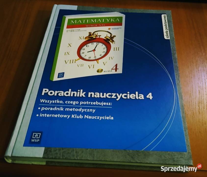 Matematyka Wokół Nas KLASA 4 PORADNIK Gdańsk sprzedam