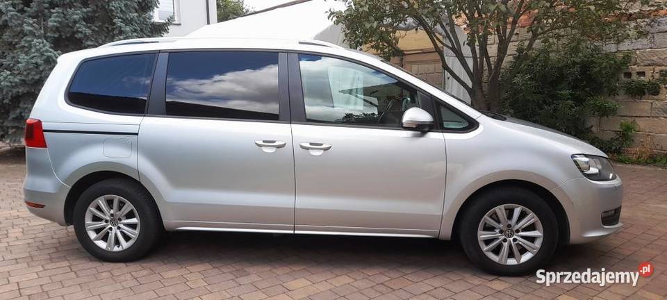 VW Sharan 20 TDI BlueMotion Technology Trendline światła przeciwmgielne Skomlin sprzedam