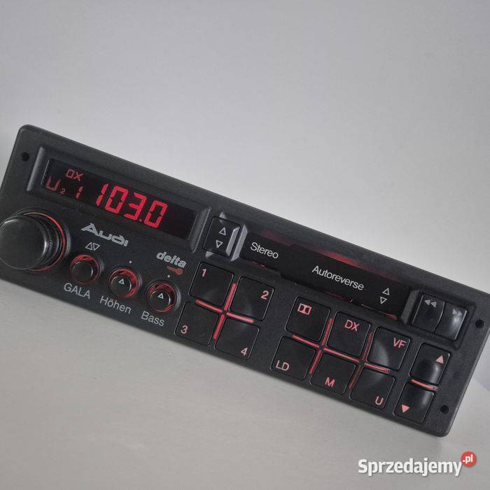 Kolekckonerskie radio Audi Delta 2 m330 Koszalin
