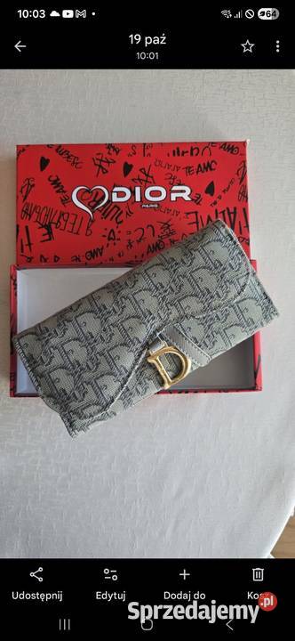 Portfel w pudełku logowany Ostrzeszów