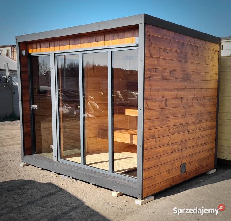 SAUNA OGRODOWA MODERN LUX Z PRZEDSIONKIEM I Namysłów