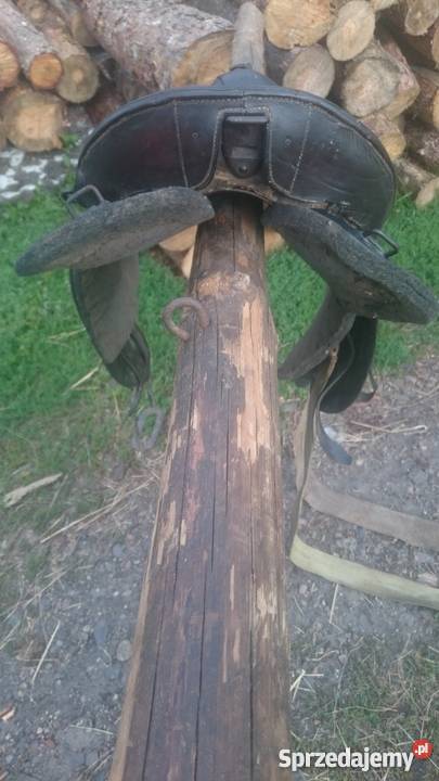 oryginalne siodło żołnierskie Szamotuły