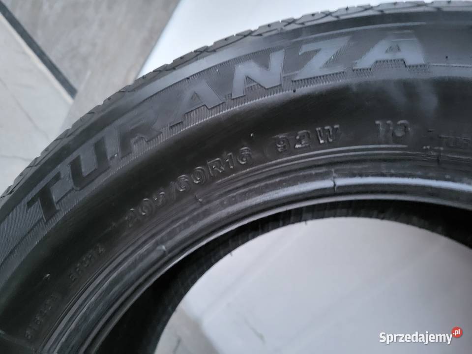 Bridgestone 20560R16 Turanza lato Warszawa