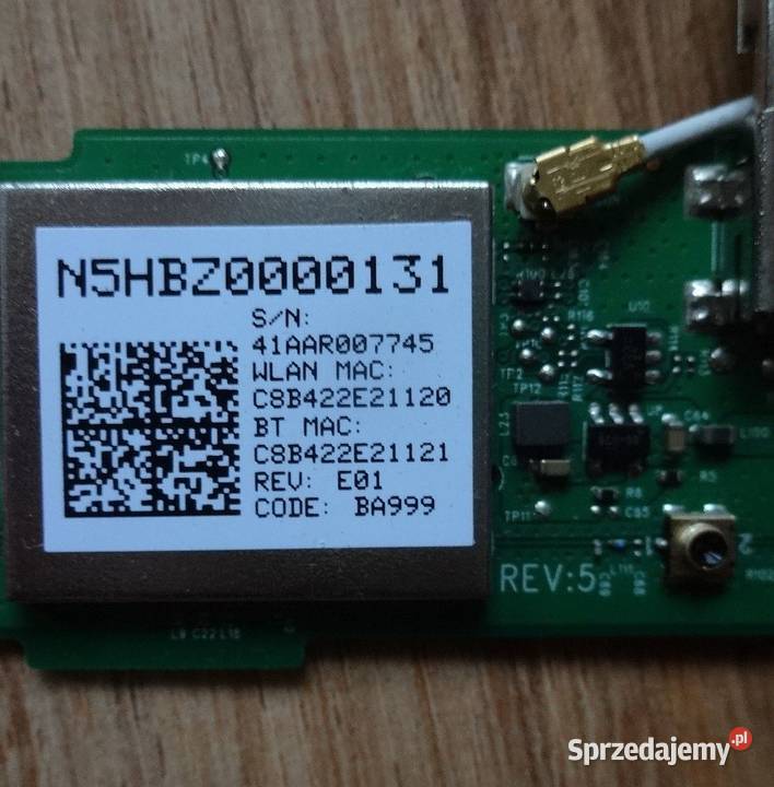 Panasonic TX58GX830E moduł sieci WLU5540BD81 zachodniopomorskie Szczecin