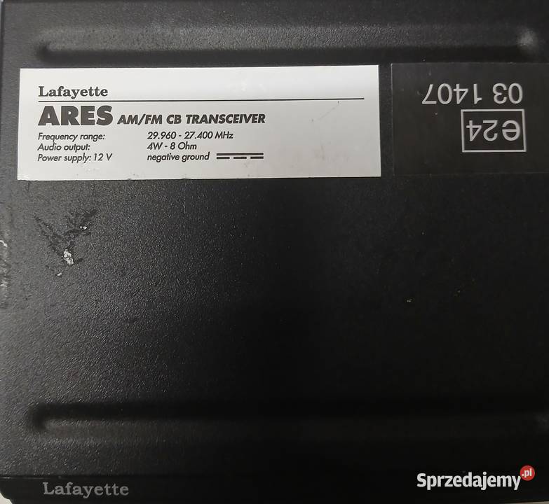CB radio Lafayette ARES Miechów sprzedam