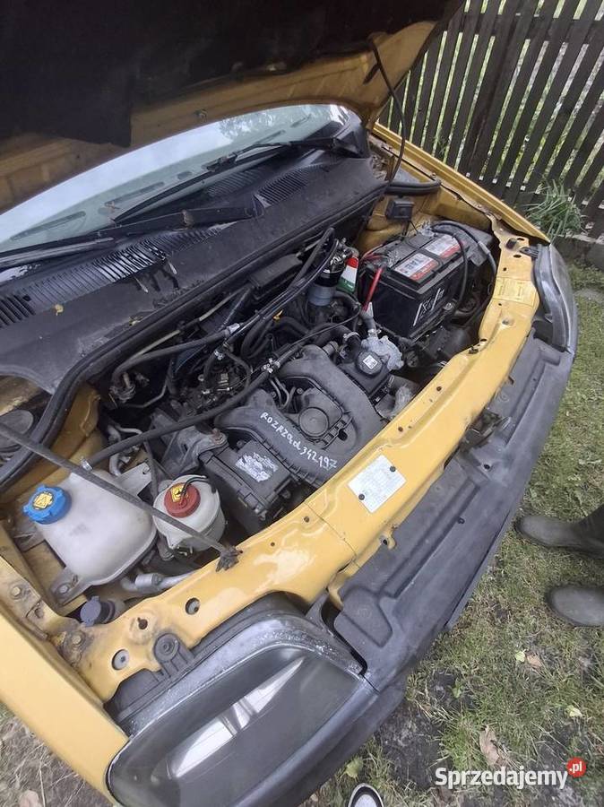 Fiat Doblo żółty Włoszczowa
