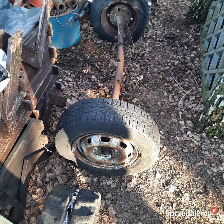 Oś vw golf 1 przyczepka mauzer piasta felga Turek
