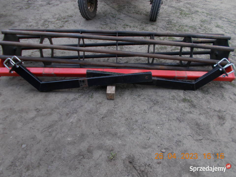wał 26 m fi 500 mm z ramką i uchwytami zdjęty z