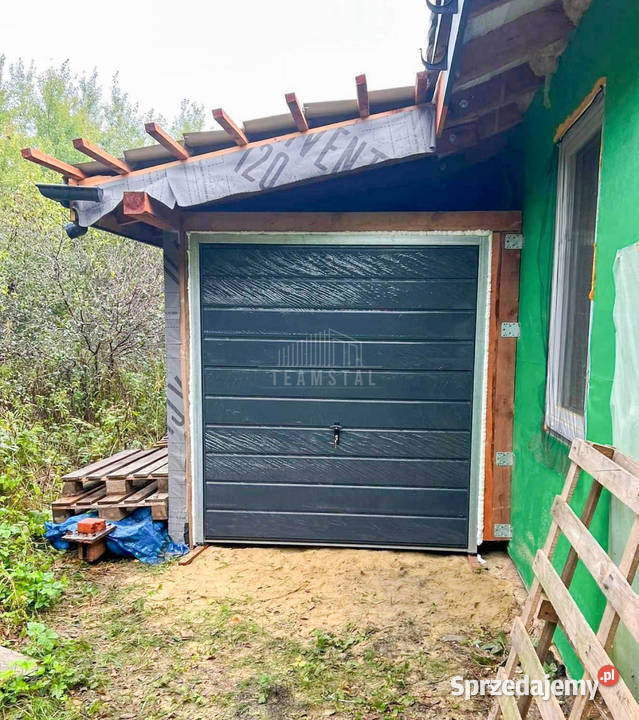 Bramy garażowe na wymiar uchylne ocieplone brama Ciechanów