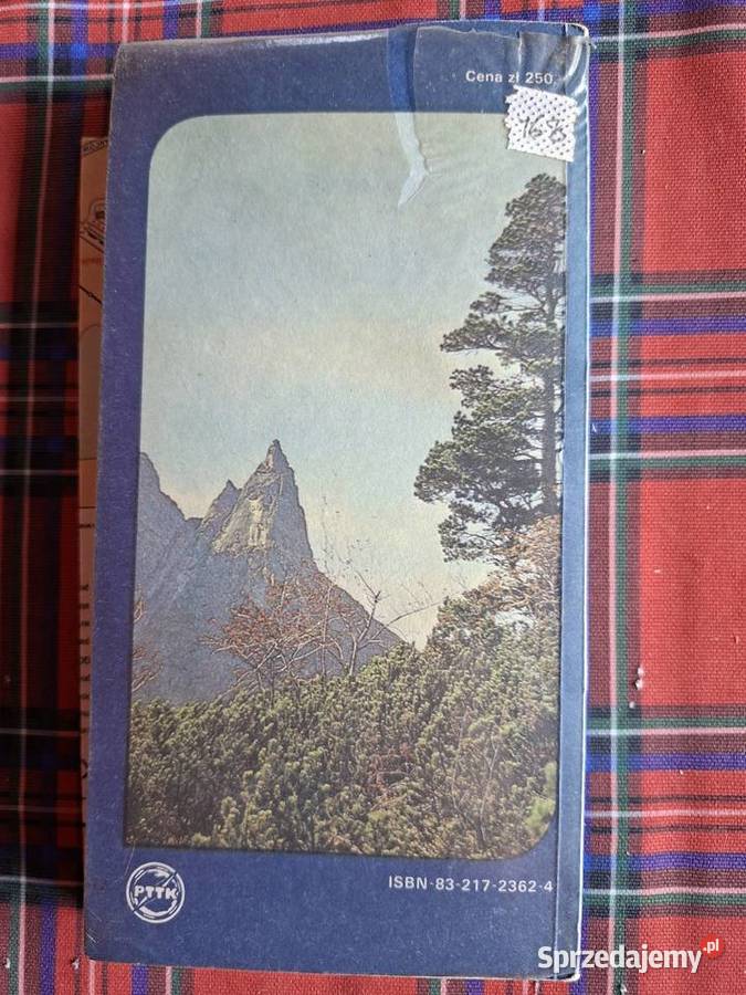 Tatry Polskie i Zakopane lato i zima Zbigniew ISBN 8321723624 Mapy i przewodniki Kraków