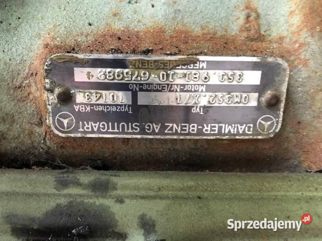 Mercedes om 352 Koło Zamachowe