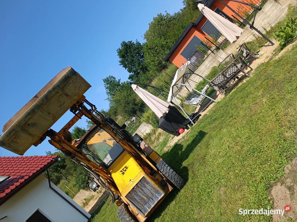1cx jcb mini koparko ładowarka 4x4 bobcat małopolskie Krzeszowice