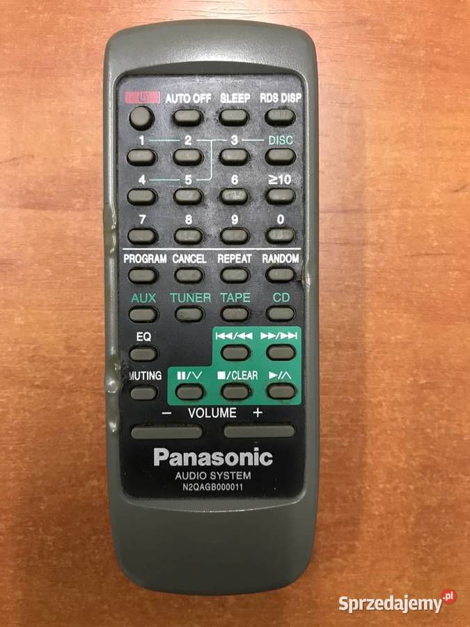 Oryginalny pilot PANASONIC N2QAGB000011 wieża Opole