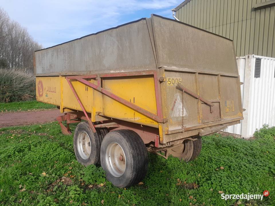 Przyczepa skorupa Mullie 10 ton Ostrów Mazowiecka