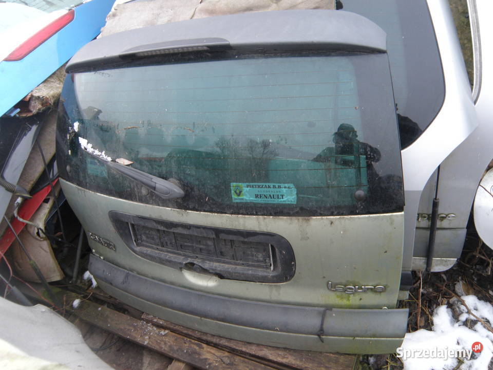 Klapa tylna bagażnika klapy tylnej Renault