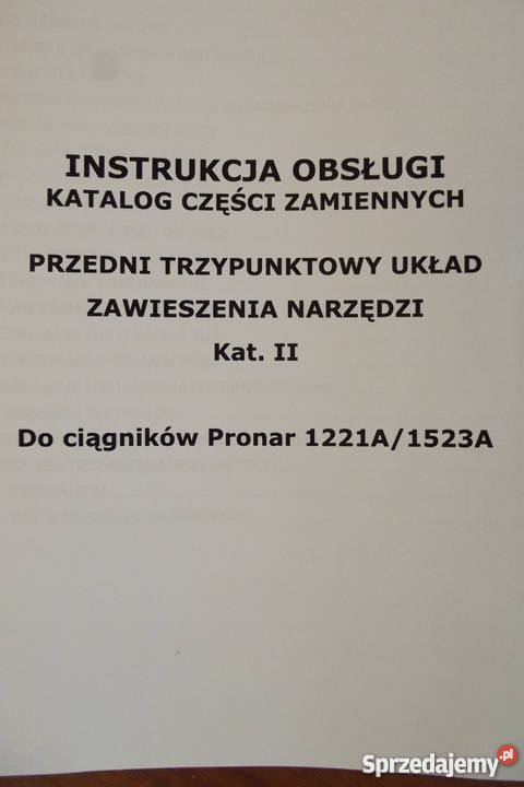 Katalog Części Przedni Układ Zawieszenia Parczew