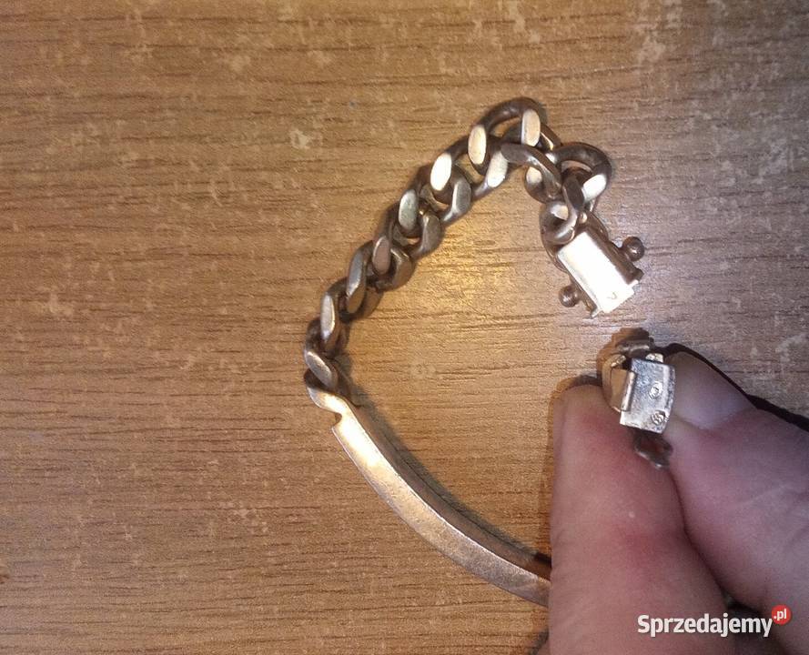 Srebrna bransoletka Zegarki i Biżuteria Warszawa