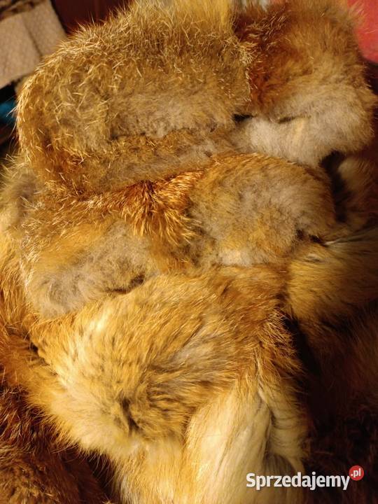 Futro naturalne vintage Rozmiar uniwersalny Kurtki i płaszcze