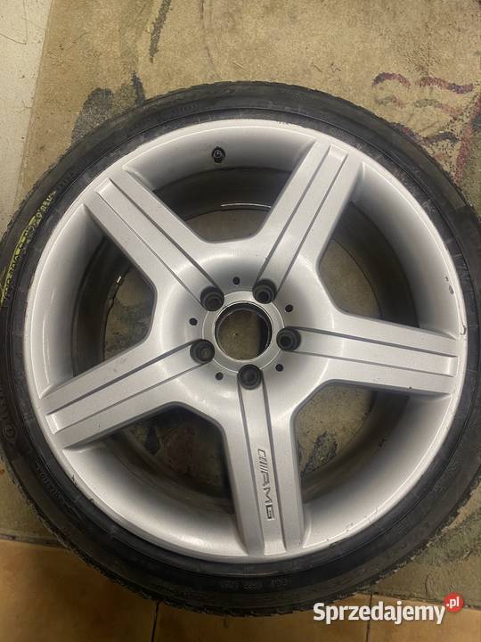 Felgi AMG Mercedes 19 z oponami letnimi Łuszczów Pierwszy