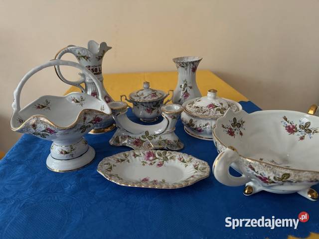 Serwis komplet porcelanowy PRL vintage Chodzież Częstochowa