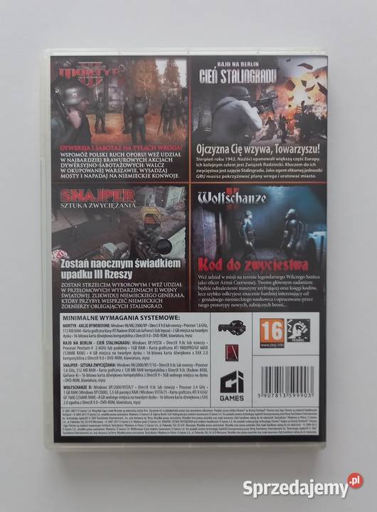 Gry PC Snajper Mortyr 3 Rajd na Berlin Kraków