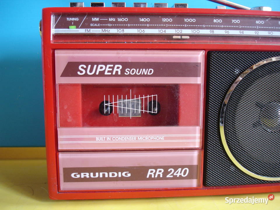 Radiomagnetofon GRUNDIG RR240 Zielona Góra