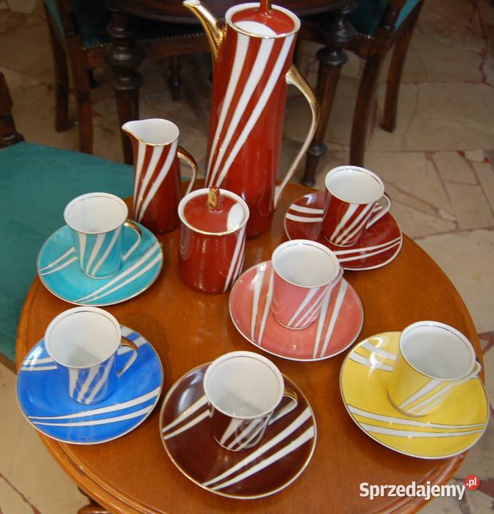 Kultowy serwis kawowy Krokus Ćmielów Lublin