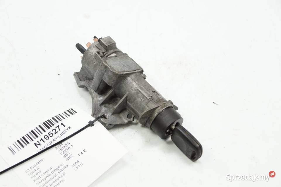 STACYJKA KLUCZYK SKODA FABIA I 4B0905851C Lipno