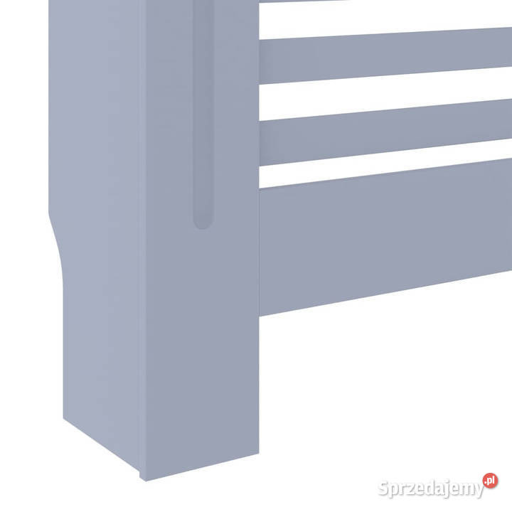 Osłona na kaloryfer MDF szara 78 WM325565 Warszawa