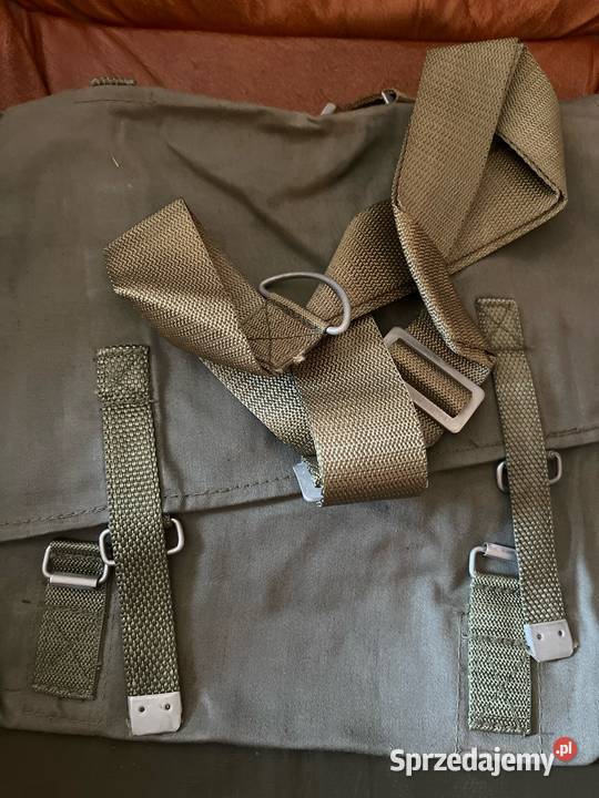 Wojskowa torba na ramie Prl Vintage Antyki, Sztuka, Kolekcje Serock