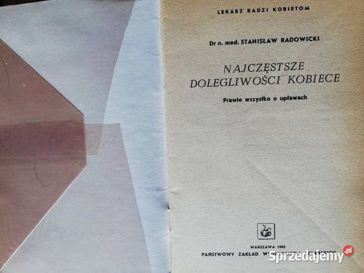 Najczęstsze dolegliwości kobiece Stanisław