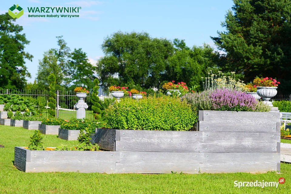 Skrzynia podwyższone grządki podwyższona donica Ogród podkarpackie