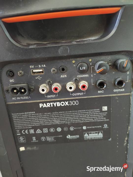 Głośnik imprezowy JBL PartyBox 300 Stan super Szprotawa