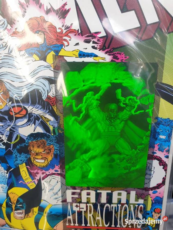 The Uncanny XMen komiks z hologramem Marvel 1993 Gdynia