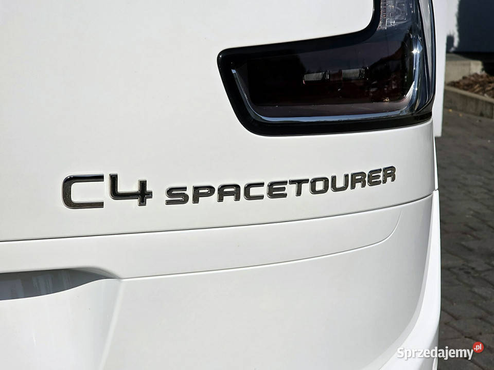 Citroen C4 SpaceTourer serwis ASO 7osobowy wielofunkcyjna kierownica