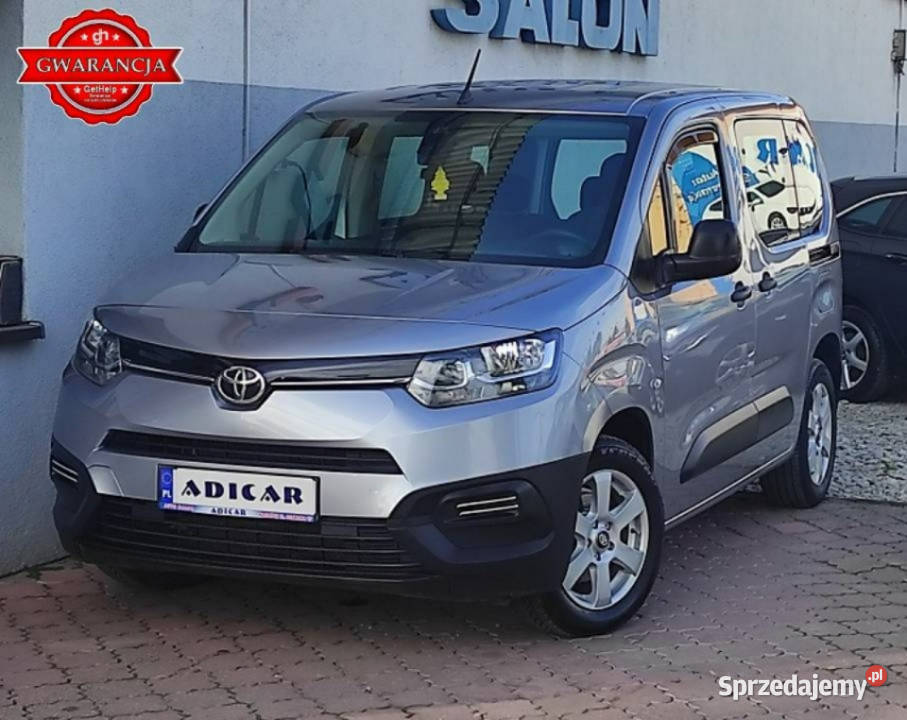 Toyota Proace City Verso klima Tempomat elszyby serwisowany w ASO Racibórz sprzedam