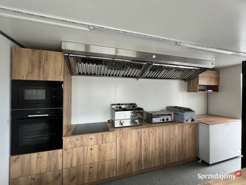 Przyczepa gastronomiczna kuchnia mobilna food wielkopolskie Kotlin sprzedam