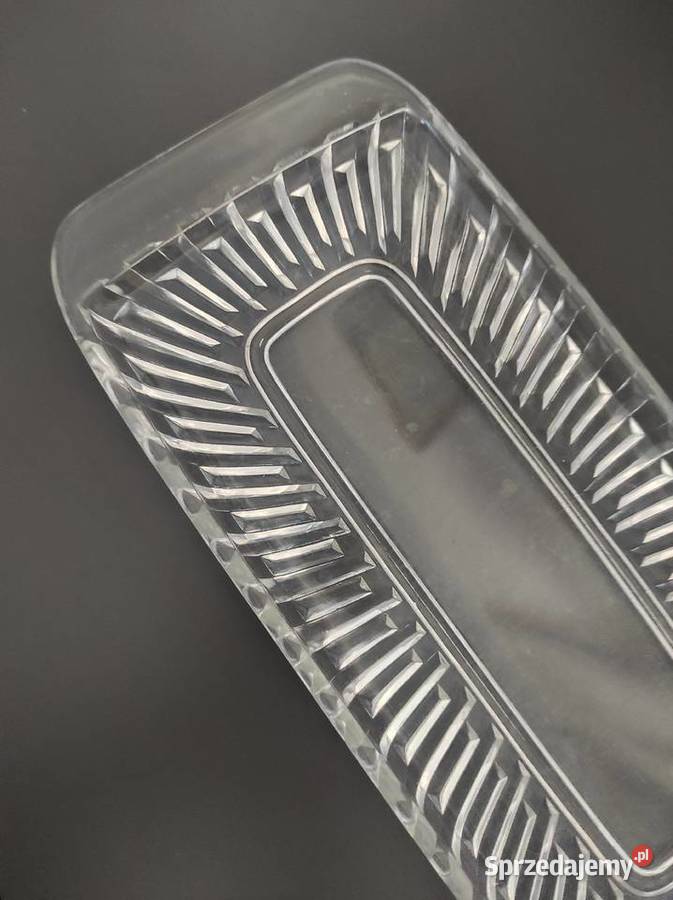 Keksówka półmisek 35 stare szkło PRL podlaskie Białystok sprzedam
