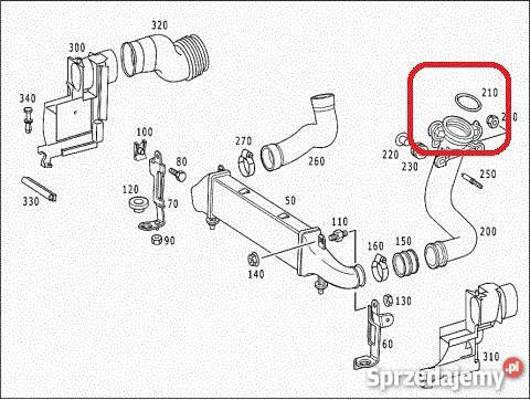 0000922460 ORING USZCZELNIACZ INTERCOOLERA Kłobuck