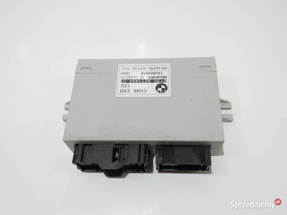 MODUŁ STEROWNIK DACHU BMW E88 9211494 osobowe