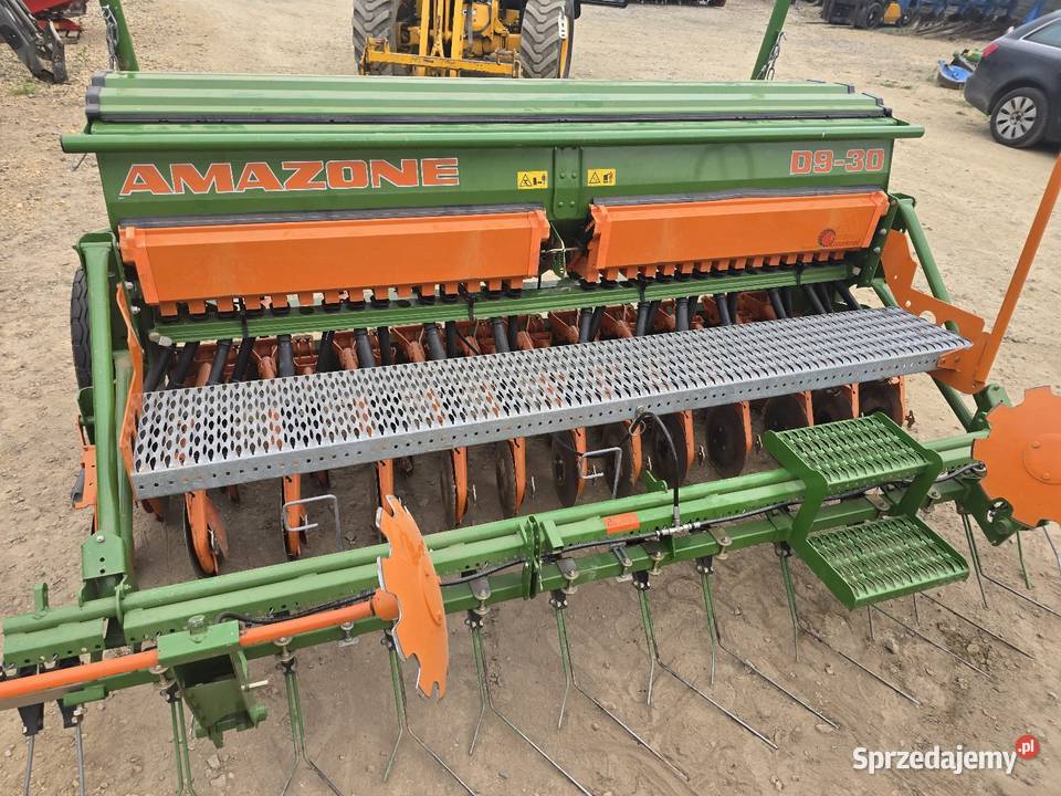 Siewnik zbożowy Amazone D9 3m talerz import DE Maków