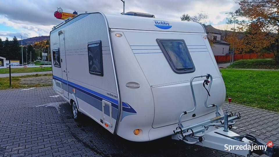 przyczepa kempingowa HOBBY 2003 mover campingowa Międzybrodzie Bialskie