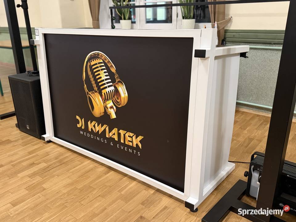 Stanowisko DJ stół djski Sprzęt estradowy, studyjny i DJ-ski