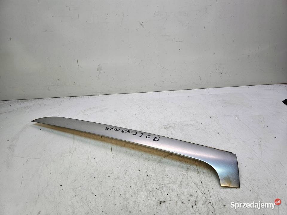 LISTWA SZYBY CZOŁOWEJ PRAWA CHROM AUDI A4 B6 B7 śląskie Przystajń