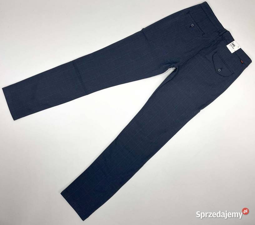 Spodnie męskie Lee Slim Chino Estate Blue W30 Lee lubelskie sprzedam