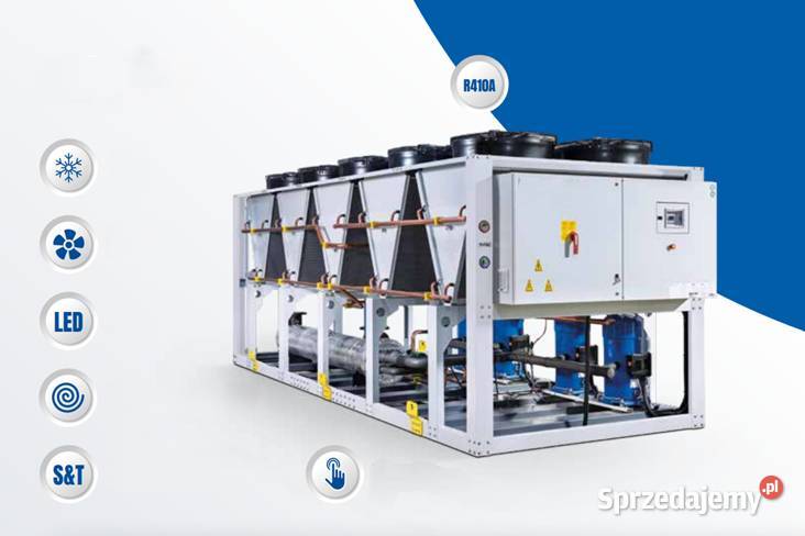 Chiller 80760 kW Prime z chłodzeniem powietrznym Warszawa